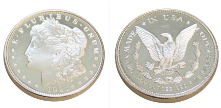 55 EUR  2 ONZAS USA  PLATA 999  62,2 gr